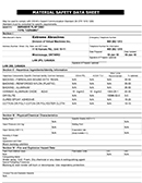 Ceramic Flap Disc MSDS