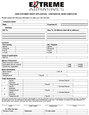 Credit Application Form