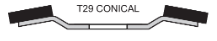 Type 29 Flap Disc Diagram